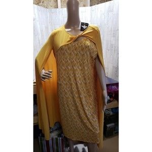 Original Anthony Maxi Dress Yellow Spring 💛 Dress Sz XL